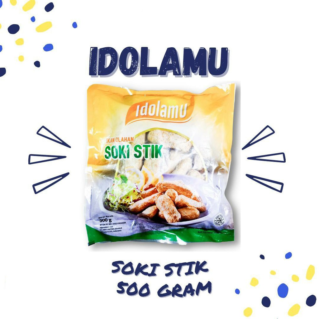 

ADDRIELLA - IDOLAMU SOKI STIK 500gr | IDOLAMU/FROZENFOOD/FROZENFOOD MURAH