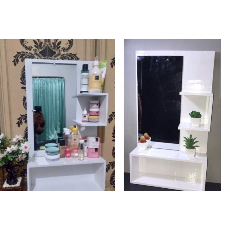 Rak Kaca Cermin Rias