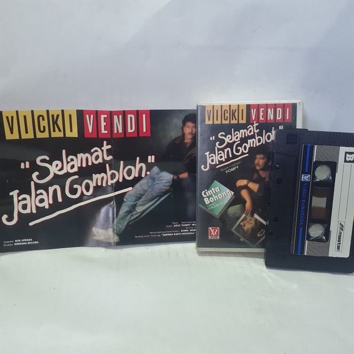 Kaset Audio Tape Pita Vicki Vendi Selamat Jalan Gombloh