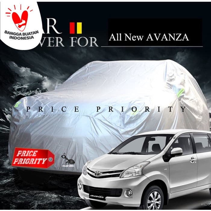 Cover Mobil Sarung Mobil Avanza Xenia Calya Sigra  V7V6 untuk Mobil Avanza, Innova, Brio, Pajero, dl