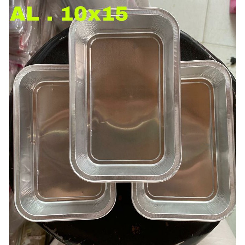 Wadah aluminium foil P-380 / loyang aluminium foil mentai / aluminium foil untuk schotel &amp; lasagna