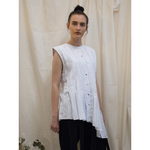 

Namirah The Label - White Hakida Top