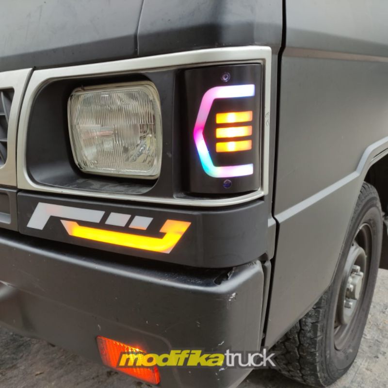 lampu sein l300 lampu sen custom l300 lampu riting l300 custom daymaker