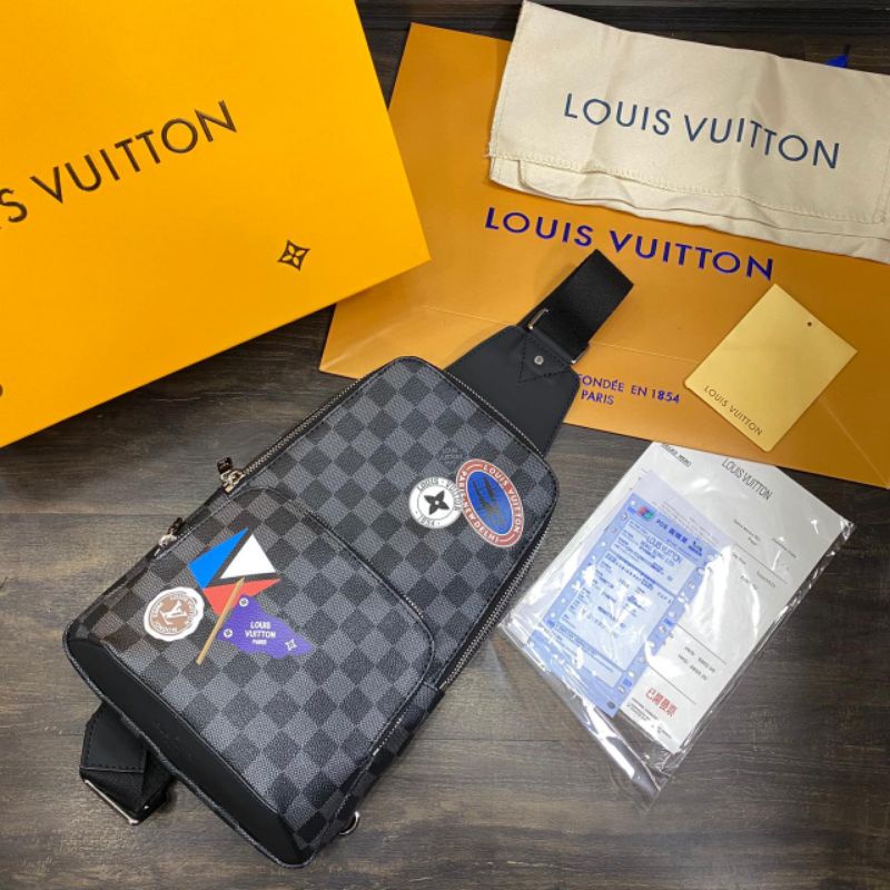 BAG NEW ARRIVAL - LV RACER SLINGBAG MONOGRAM BLACK – Sneakbag