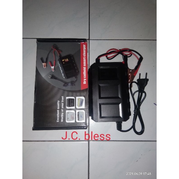 Charger accu mobil/motor 12v 20A cas aki 12v 20A