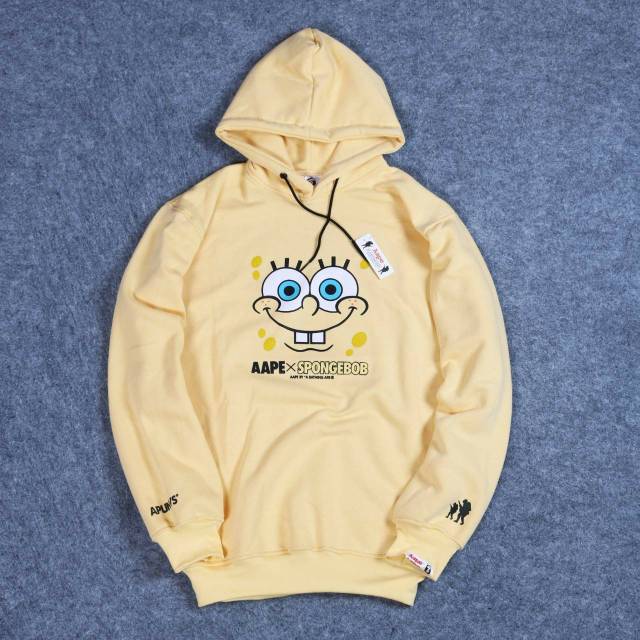 aape spongebob hoodie