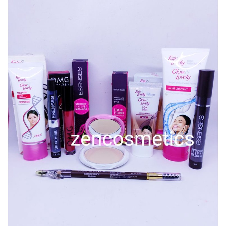 Paket Make up Fair & Lovely Lengkap Original/ Paket Seserahan Kosmetik Wanita/ Paket Seserahan Murah