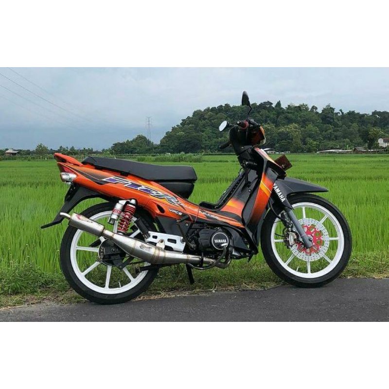 knalpot Fizr Type Std Racing Stainless Creampie Muffler Jogja