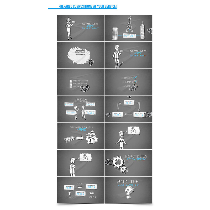 Premium Builder - Whiteboard Alternative Ideas V3 - After Effects Project Files