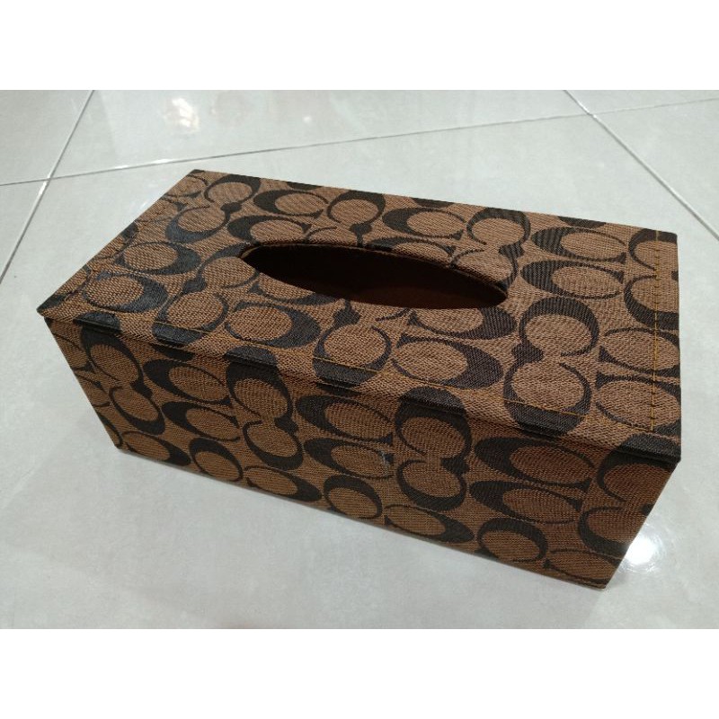 Box tisue motif tempat tisue bunga kotak