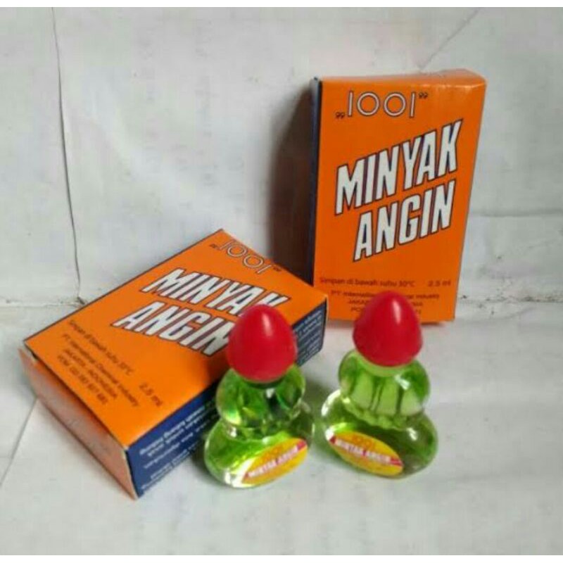 Minyak Angin 1001 Kemasan Box isi 12 ''MISHALLVIN''