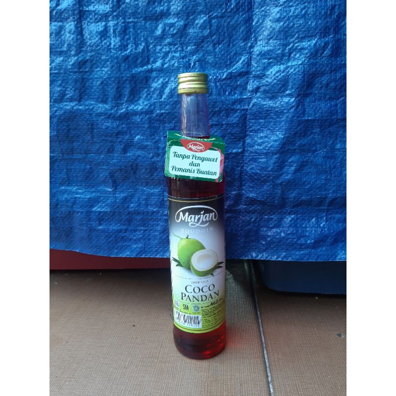 

Sirup Marjan Cocopandan 460ml / Syrup Coco Pandan