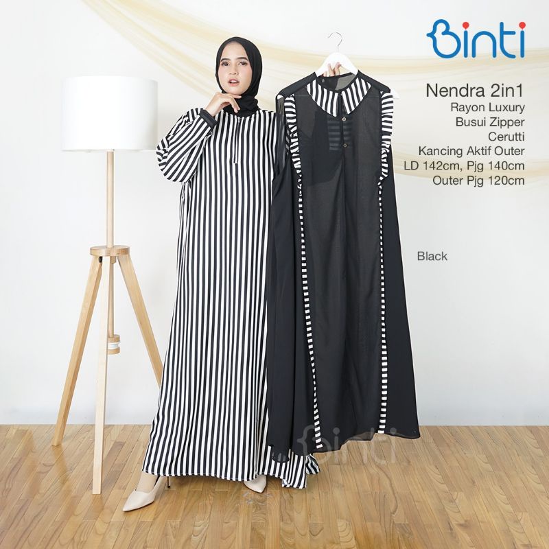 gamis jumbo ori binti ld 130 140