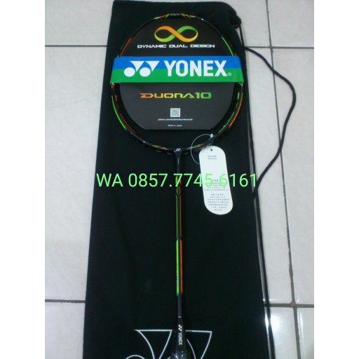 Raket Badminton Yonex Duora 10 Grade ORI + BG66 ORI  BO1202 CN BAT