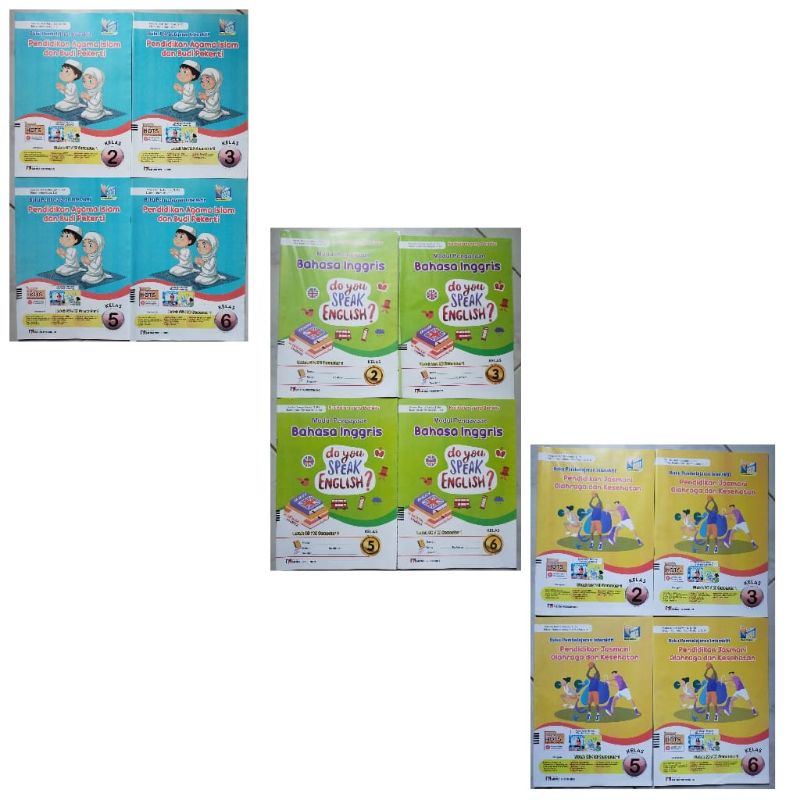 LKS Media Pressindo semester 1 SD Kelas 2 3 5 6 Kurtilas Revisi