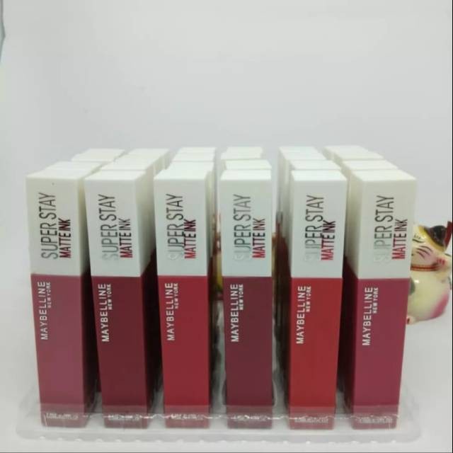 [LUSINAN] Lipcream Maybelline Barcode SUPER STAY INK