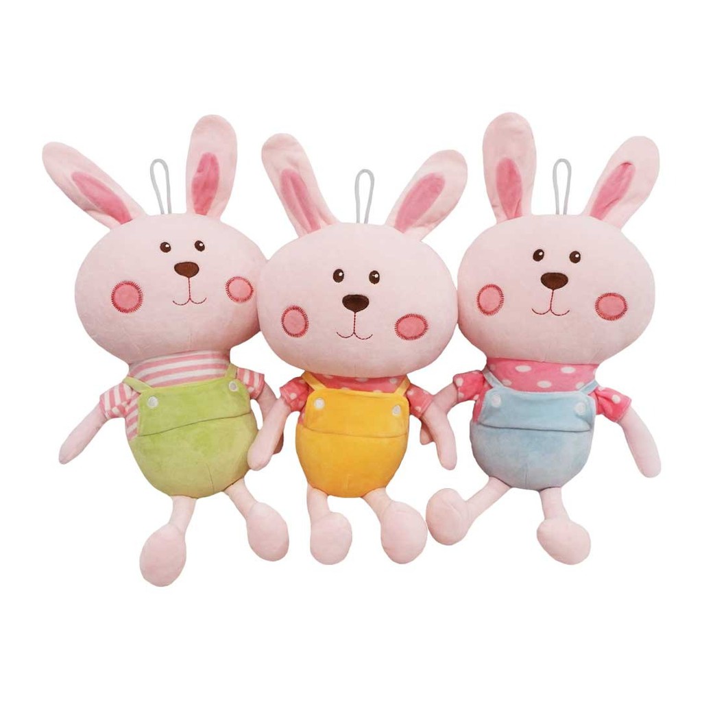 Boneka Kelinci Istana Boneka Rabbit Overall bunny jelly bahan squisy halus