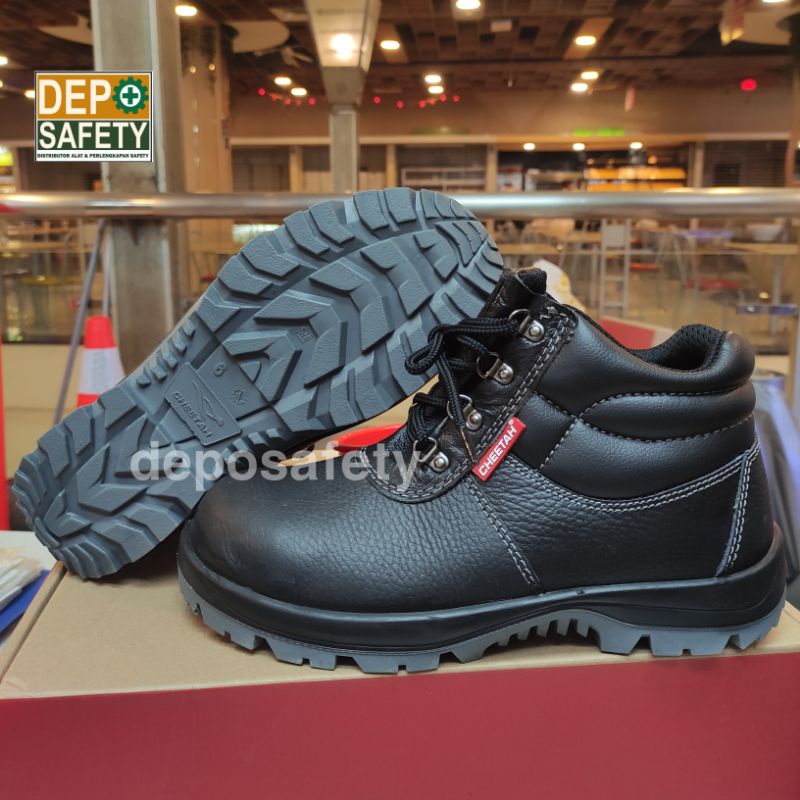 Sepatu Safety Cheetah 7106 Original 100%  - Safety Shoes Cheetah 7106 H BERKUALITAS