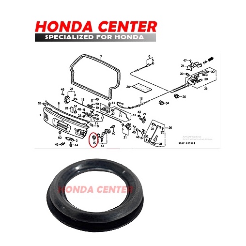 Karet gromet grommet kunci bagasi city 1996 1997 1998 estilo 1992 1993 1994 1995 ferio 1999 2000 civic vti vtis 2001 2002 2003 2004 2005 jazz gd3 2004 2005 2006 2007 2008