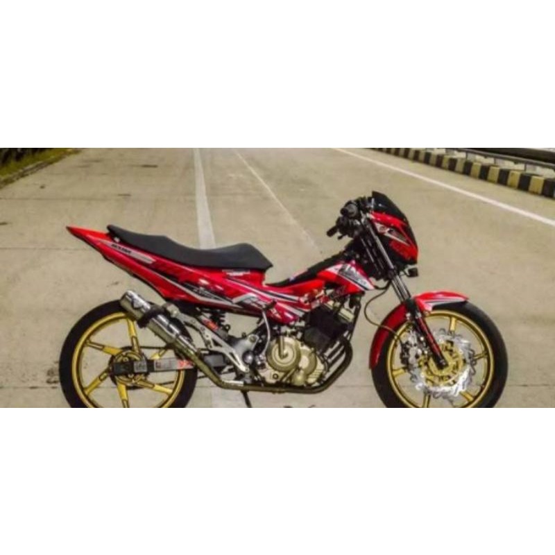 Jok Satria Fu Fi Roadrace - Busa Jok Satria Fu Fi Roadrace - Kulit Satria Fu Injeksi Roadrace