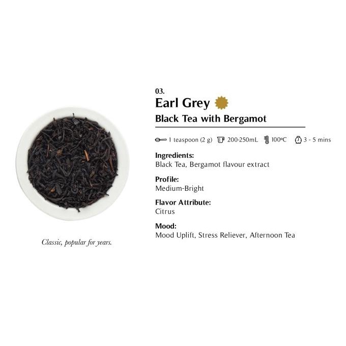 

[ COD ] OZA Tea - Earl Grey | Black Tea | 40 gram (20 cups) KOMPLIT Kode 1405