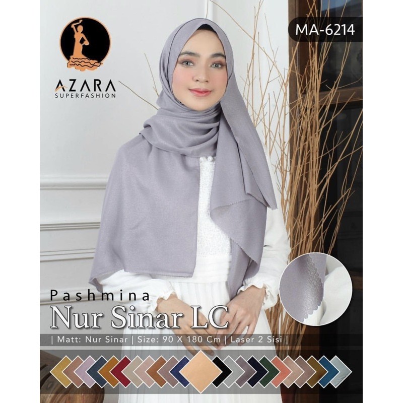 90x180cm Pashmina Glowing Nur Sinar Lasercut by Azara-1