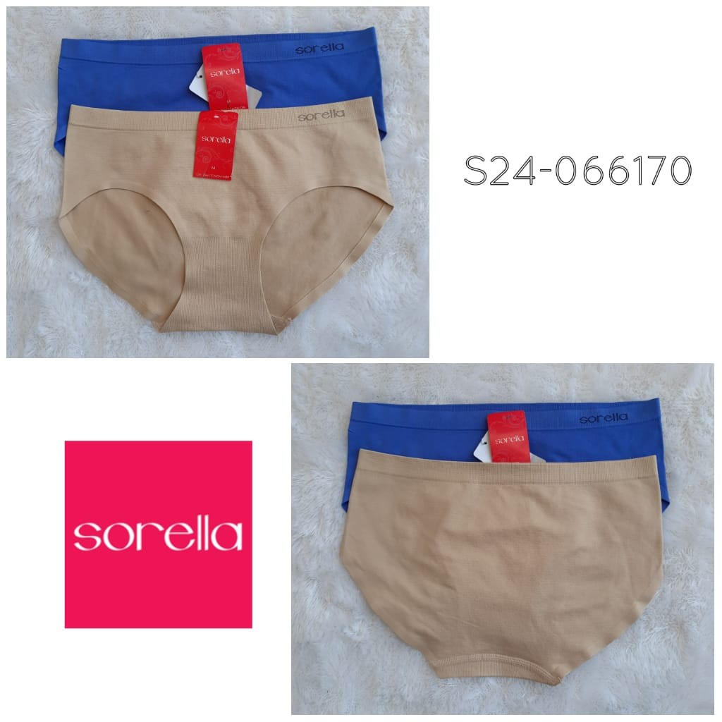 SORELLA PANTY/CELANA DALAM WANITA SEAMLESS SIZE M BAHAN NYLON TERLARIS S24-066170