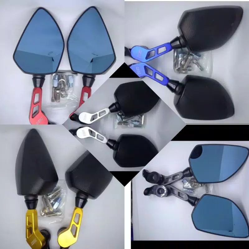 Spion Tomok Model Ducati Universal Nmax Aerox Pcx Vixion New Cb 150 Vario 150 Beat Ninja R15 V2 R15