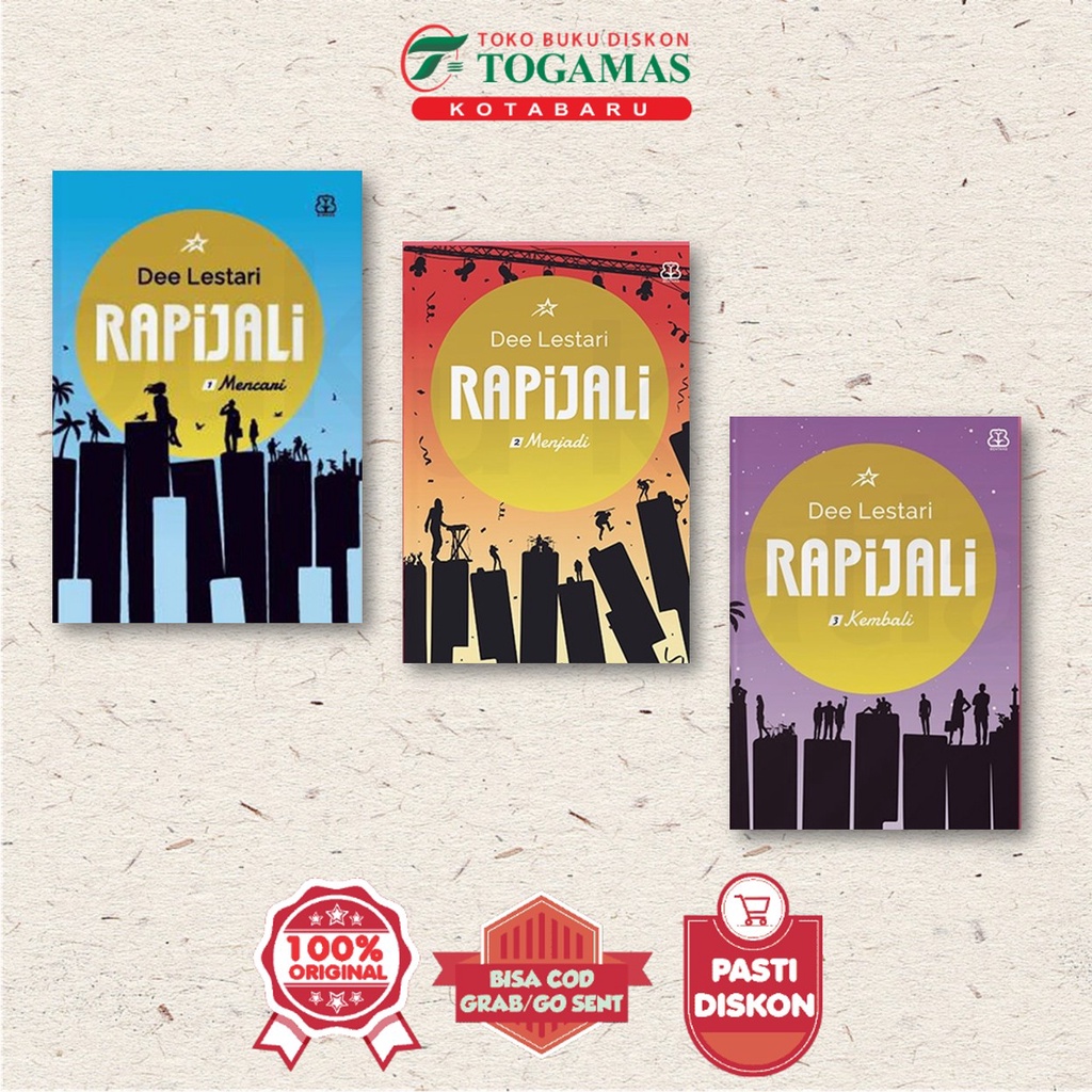 Ready- Rapijali 1 // Rapijali 2 // Rapijali 3 - Dee Lestari