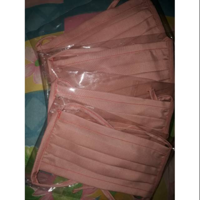 Masker kain tali / Masker kain hijab / masker kain tali hijab
