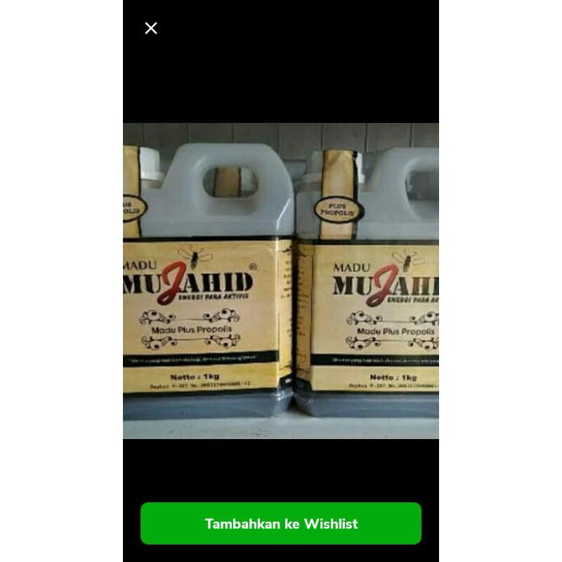 

Madu Mujahid Plus Propolis 1kg