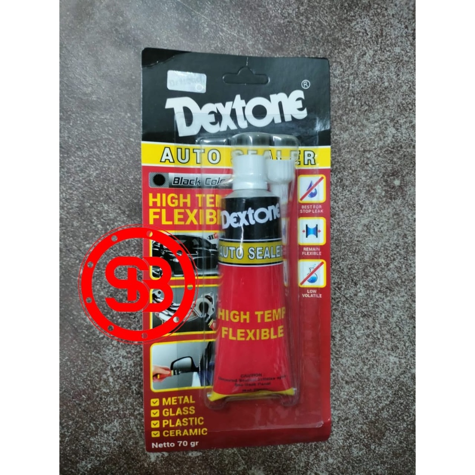 

lem Dextone auto Sealer 70gr ( hitam )