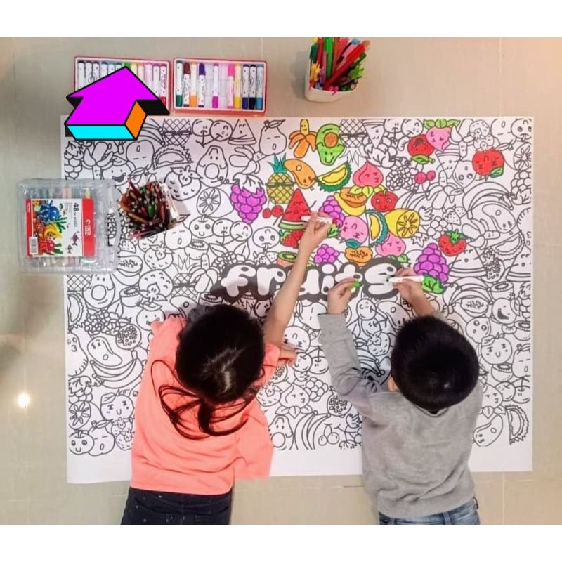 Giant Doodle Art (Doodle Raksasa)
