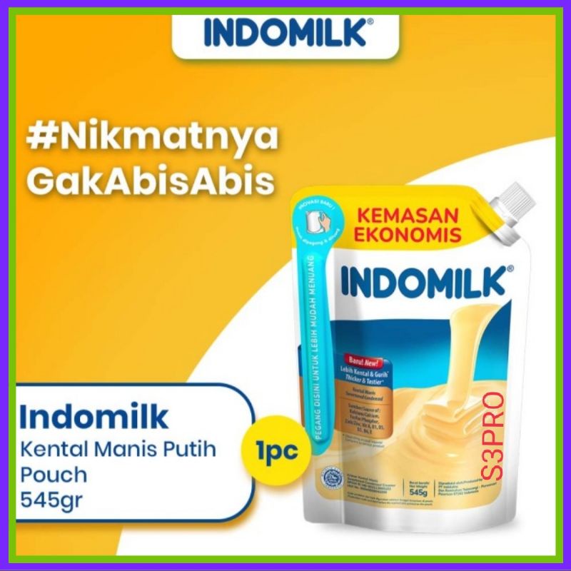 

SKM INDOMILK 545 gram. Susu Kental manis Indomilk Putih