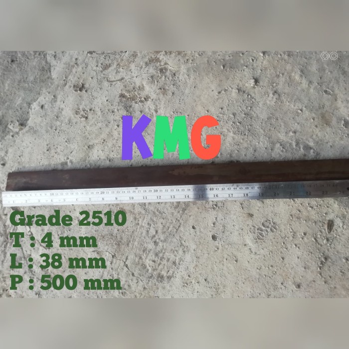 Pisau - Plat Baja Bahan Pisau Type Aisi 2510