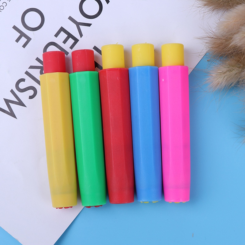 &lt; E2id &amp; &gt; 5pcs / set Klip holder Kapur Bahan Plastik Tidak Beracun