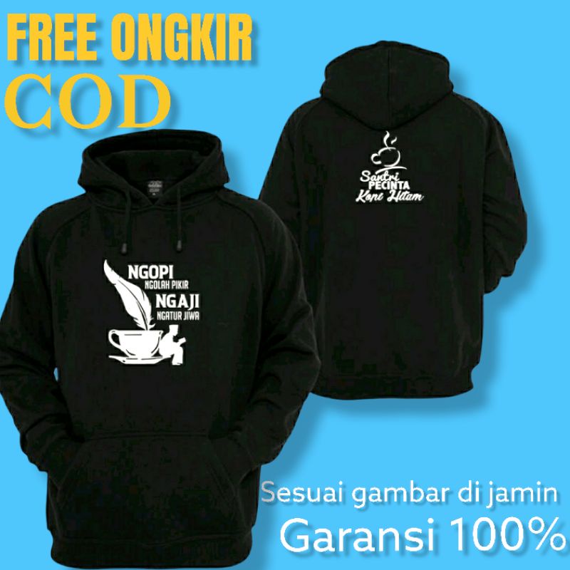 hodie pria distro hodie pria hitam hodie distro hodie original jaket santri hodie hitam hooodie pria