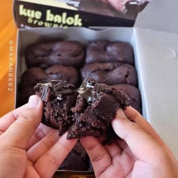 

Kue balok brownies mahkota //7NAJV Trend ready