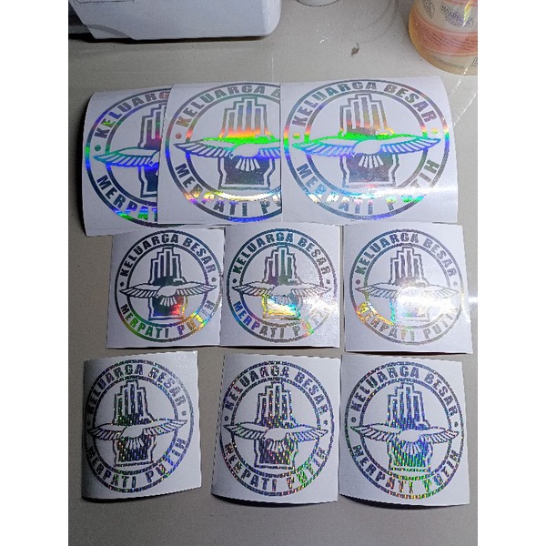 

Stiker Cutting Hologram KBMP