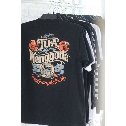 Kaos Motor tua menggoda