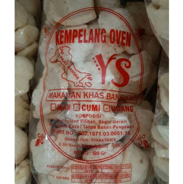 

Kemplang Cumi Oven 500gr