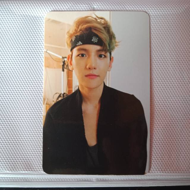 [OFFICIAL] EXO PC BAEKHYUN PHOTOCARD GROWL