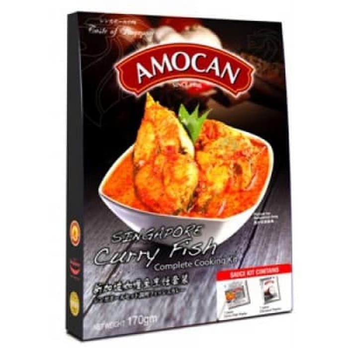 

#HANDCARRY Amocan Singapore Fish Curry Paste 170g - UFOHCR1445
