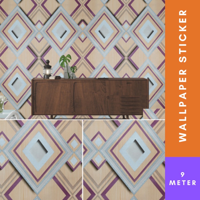 misi- BOBI Wallpaper - Wallpaper Dinding Sticker 10meter x 45cm