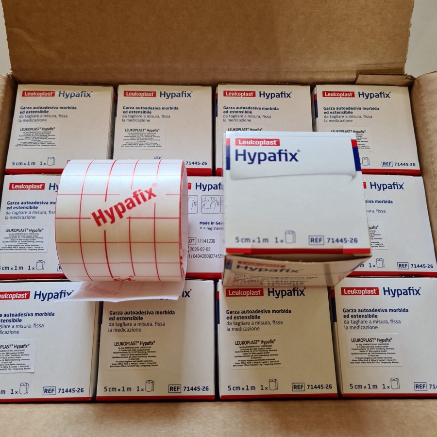 Hypafix 5cmx1m / Hypafix 5x1 / Plester Luka Adhesive Tape BSN