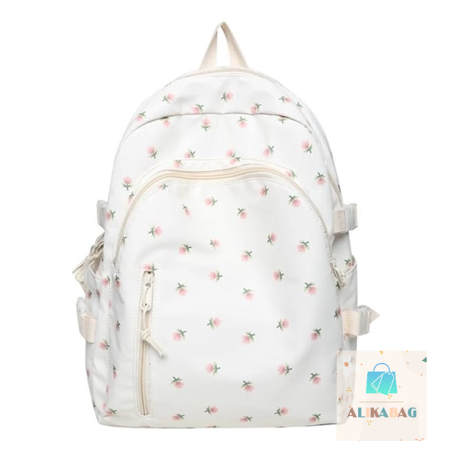 ALIKA BAG - Tas Ransel Anak Perempuan Multifungsi 3in1 Bunga Tulip