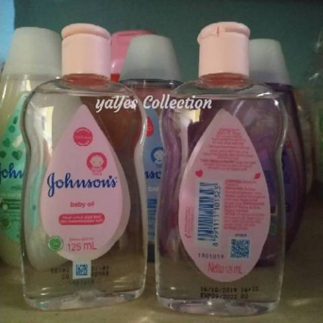 Baby Oil 125 ml Johnson Johnsons Jonson jonsun johnson's massage skin minyak pijat kulit tubuh bayi