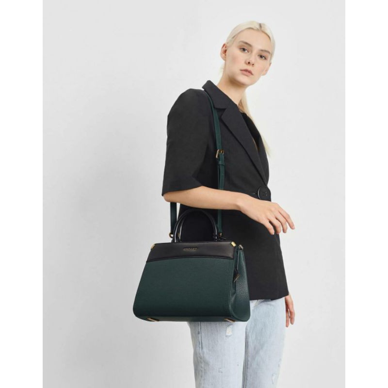 12.12 SALE | CK Metallic Edge Top Handle Bag