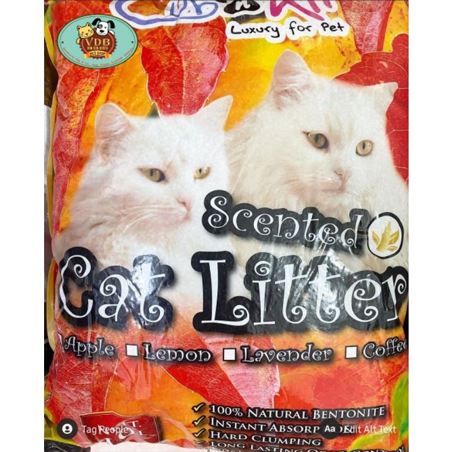 Pasir Cat Litter Merah 10L