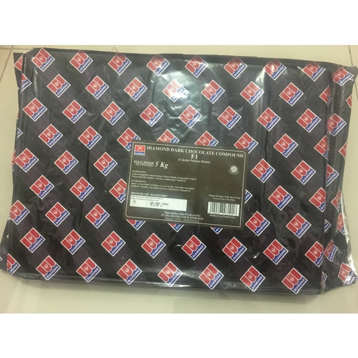 

COKLAT BATANG DIAMOND DARK CHOCOLATE COMPOUND DCC 5KG